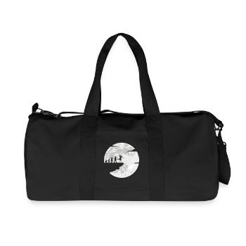Feier der Mondevolution - Recycelte Canvas-Sporttasche von Stanley/Stella - Schwarz - Vorne