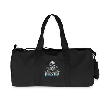 Dubstep Cyborg - Recycelte Canvas-Sporttasche von Stanley/Stella - Schwarz - Vorne