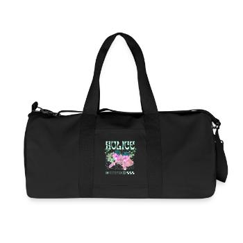 Solice – Botanical Tranquility - Recycled Canvas Sports Bag by Stanley/Stella - black - Front