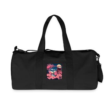Japon Tour du Monde Temples Culture - Sac de sport en toile recyclée Stanley/Stella - noir - Devant