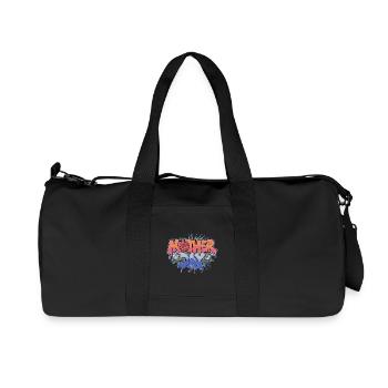 Graffiti Mother Day - Recycled Canvas Sports Bag by Stanley/Stella - black - Front