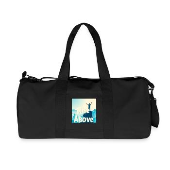 Rise Above - Sac de sport en toile recyclée Stanley/Stella - noir - Devant