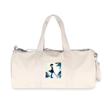 N-dless Nights: Megumi lost the fight - Recycled Canvas Sports Bag by Stanley/Stella - natural - Front