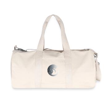 Silence - Recycled Canvas Sports Bag by Stanley/Stella - natural - Front