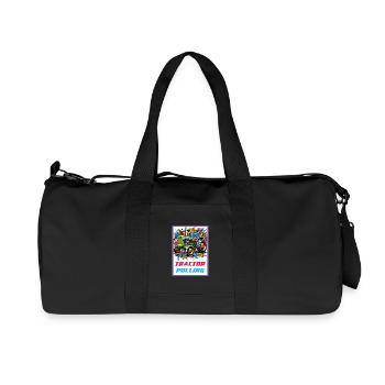 Tractor Pulling Power - Recycled Canvas Sports Bag by Stanley/Stella - black - Front