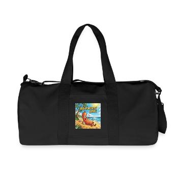 The Bratwurst Song - Recycelte Canvas-Sporttasche von Stanley/Stella - Schwarz - Vorne