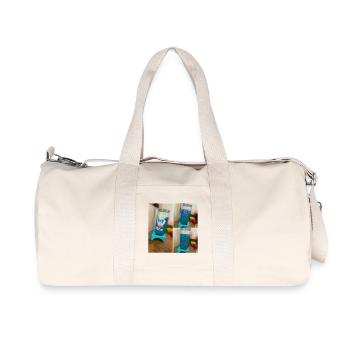 Tasse à paillettes - Sac de sport en toile recyclée Stanley/Stella - blanc naturel - Devant