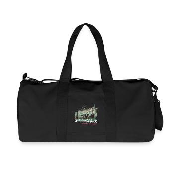 Die Schlösser des Loire-Tals in Chenonceaux - Recycelte Canvas-Sporttasche von Stanley/Stella - Schwarz - Vorne