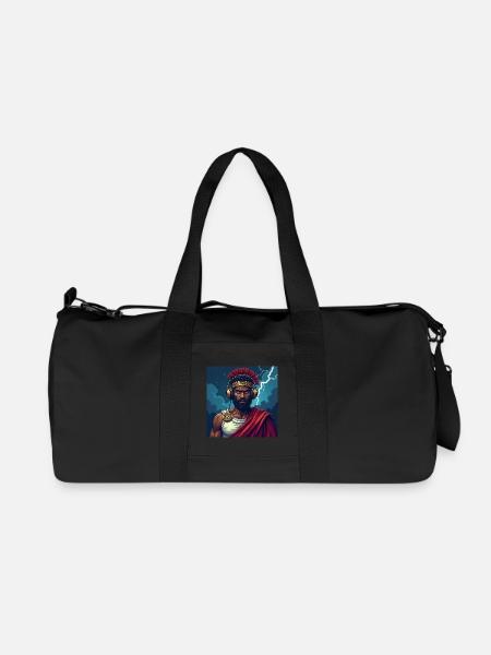 Rise above the chaos - Recycled Canvas Sports Bag by Stanley/Stella - black