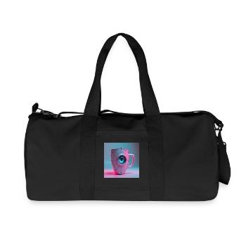 Bouclier Thermique Romain - Sac de sport en toile recyclée Stanley/Stella - noir - Devant