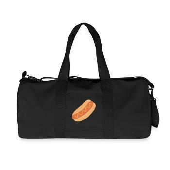 Art du hot-dog - Sac de sport en toile recyclée Stanley/Stella - noir - Devant