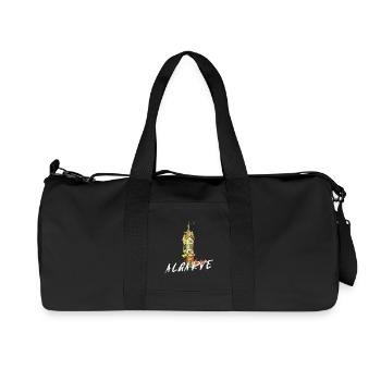 Traditioneller Kamin von der Algarve in Portugal - Recycelte Canvas-Sporttasche von Stanley/Stella - Schwarz - Vorne