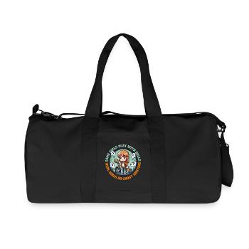 Escouade de chasseurs de fantômes pour filles - Sac de sport en toile recyclée Stanley/Stella - noir - Devant