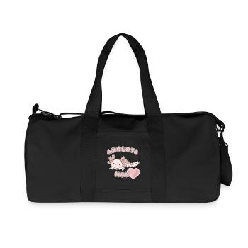 Axolotl Mom - Recycled Canvas Sports Bag by Stanley/Stella - black - Front