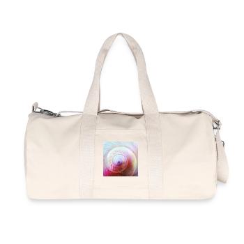 Bol en spirale - Sac de sport en toile recyclée Stanley/Stella - blanc naturel - Devant