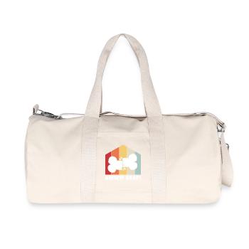 Fracture osseuse Fracture osseuse du squelette d’Halloween - Sac de sport en toile recyclée Stanley/Stella - blanc naturel - Devant