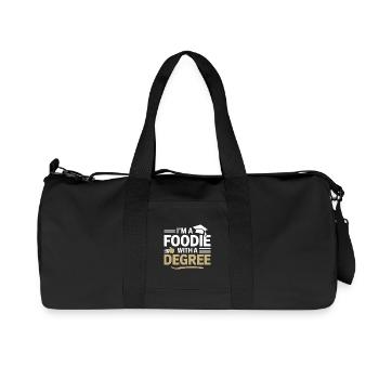 Registered Dietitian Academic Nutrition  - Recycled Canvas Sports Bag by Stanley/Stella - black - Front