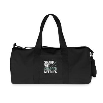 Praticien Expert Agréé en MTC Maîtrise Technique - Sac de sport en toile recyclée Stanley/Stella - noir - Devant