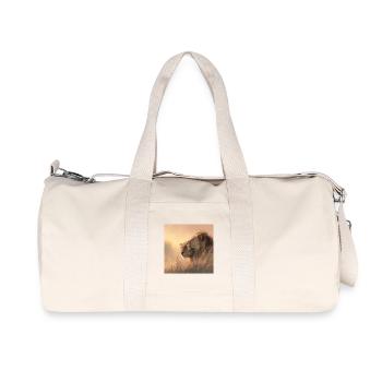 Tender Lions – Family in the Sunlight - Recycled Canvas Sports Bag by Stanley/Stella - natural - Front