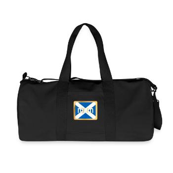 Schottische Mutter - Recycelte Canvas-Sporttasche von Stanley/Stella - Schwarz - Vorne