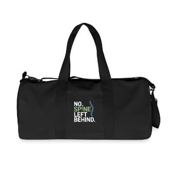 Licensed Clinical Specialist Spinal Wellness  - Recycled Canvas Sports Bag by Stanley/Stella - black - Front