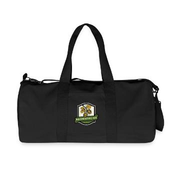 Hop Deficiency Unit Funny Beer Saying - Recycled Canvas Sports Bag by Stanley/Stella - black - Front