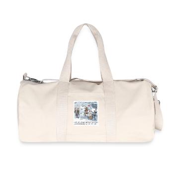 New corporate culture sparked - Recycled Canvas Sports Bag by Stanley/Stella - natural - Front