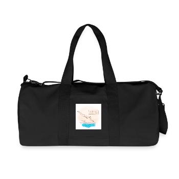 Poolside Rebellion - Recycled Canvas Sports Bag by Stanley/Stella - black - Front