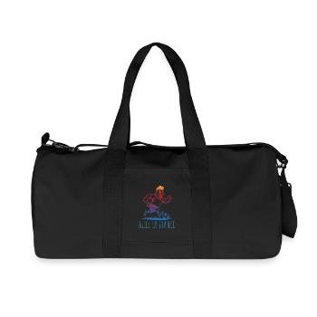 Allez la France Football Hahn - Sac de sport en toile recyclée Stanley/Stella - noir - Devant
