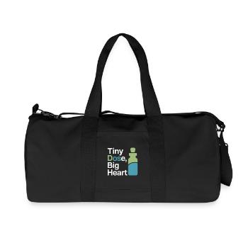 Praticien Micro-Dose Clinique Certifié Vêtements - Sac de sport en toile recyclée Stanley/Stella - noir - Devant