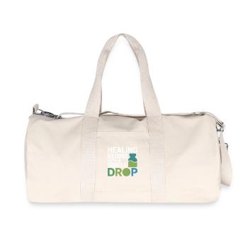 Homeopathy Healing Begins Single Drop Professional - Recycled Canvas Sports Bag by Stanley/Stella - natural - Front
