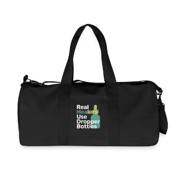 Certified Clinical Titration Specialist Apparel  - Recycled Canvas Sports Bag by Stanley/Stella - black - Front
