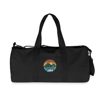 Millésime 1966 - Sac de sport en toile recyclée Stanley/Stella - noir - Devant