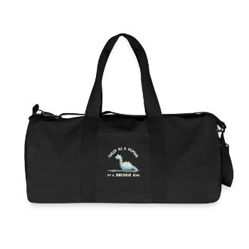 Failed as a Human – I'm a Dinosaur Now - Recycled Canvas Sports Bag by Stanley/Stella - black - Front