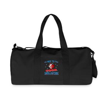 PÈRE NOËL COOK - Sac de sport en toile recyclée Stanley/Stella - noir - Devant