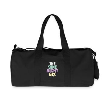 Millésime 1986 - Sac de sport en toile recyclée Stanley/Stella - noir - Devant