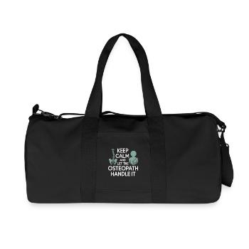 Zertifizierter Spezialist für klinische manuelle Therapie - Recycelte Canvas-Sporttasche von Stanley/Stella - Schwarz - Vorne