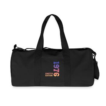 Vintage 1976 - Recycled Canvas Sports Bag by Stanley/Stella - black - Front