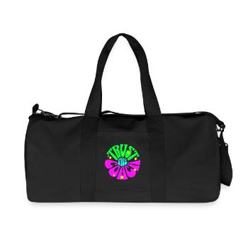 Tennis Trainer Shirt, Trust the Coach hoodie - Recycled Canvas Sports Bag by Stanley/Stella - black - Front