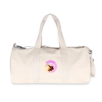 Hi mice#loulou - Recycled Canvas Sports Bag by Stanley/Stella - natural - Front