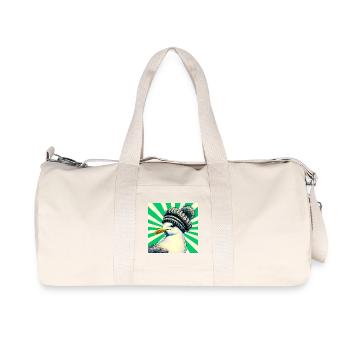 gull - Recycled Canvas Sports Bag by Stanley/Stella - natural - Front