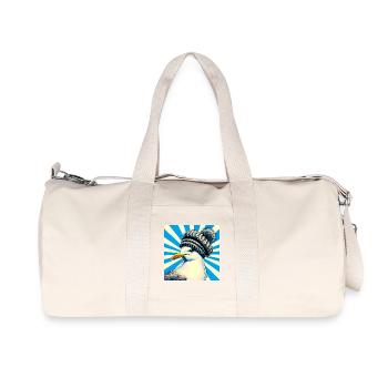 gull - Recycled Canvas Sports Bag by Stanley/Stella - natural - Front