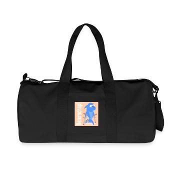 Get well soon children - Recycled Canvas Sports Bag by Stanley/Stella - black - Front