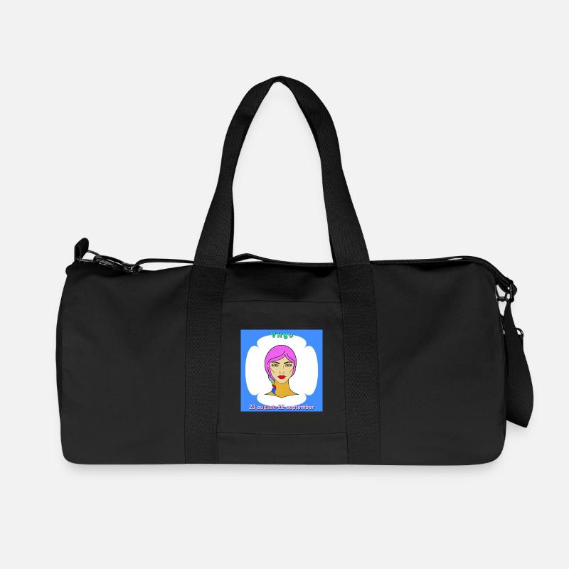 Fräulein - Recycelte Canvas-Sporttasche von Stanley/Stella - Schwarz