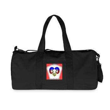 Capricorne - Sac de sport en toile recyclée Stanley/Stella - noir - Devant
