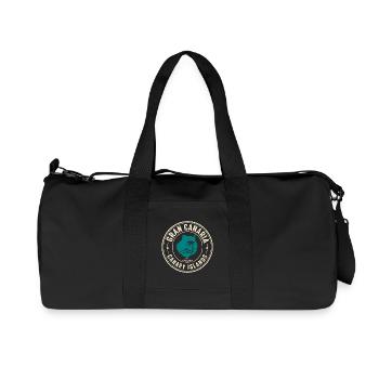 Gran Canaria Summer Vacation 2026 – Island Vibes - Recycled Canvas Sports Bag by Stanley/Stella - black - Front