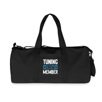Équipe de réglage - Sac de sport en toile recyclée Stanley/Stella - noir - Devant