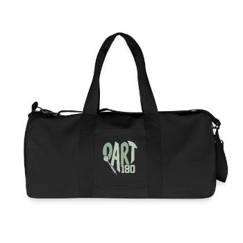 Dart Heart Dart - 180 - Art Fusion - Recycled Canvas Sports Bag by Stanley/Stella - black - Front