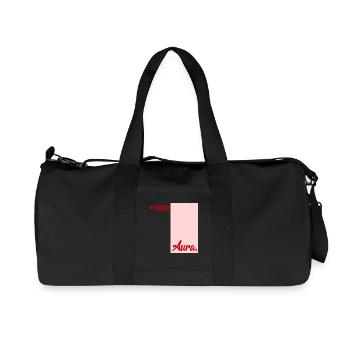 Bewertung Aura Punkte - Recycelte Canvas-Sporttasche von Stanley/Stella - Schwarz - Vorne