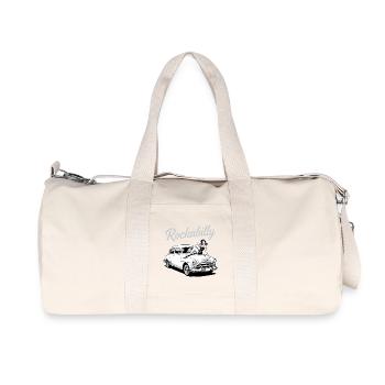 T-shirt classique Pin-Up Car Hot Up de la Hot Flip - Sac de sport en toile recyclée Stanley/Stella - blanc naturel - Devant